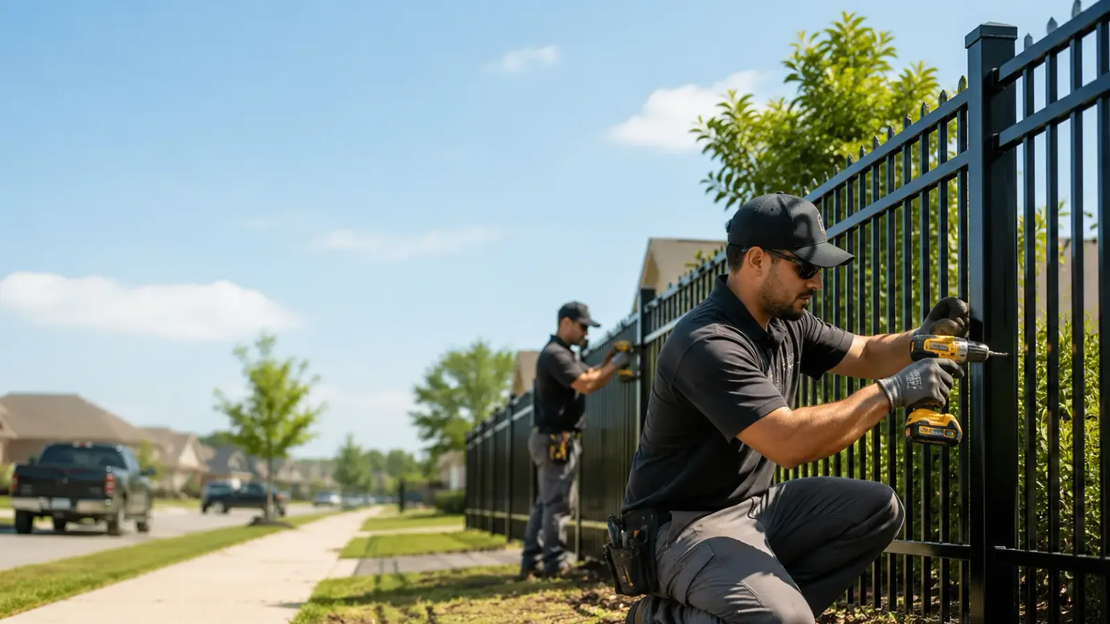 Metal Fence Installation in Slocomb, AL